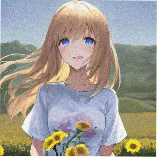 嗯啊漫画角色头像 图书馆管理员